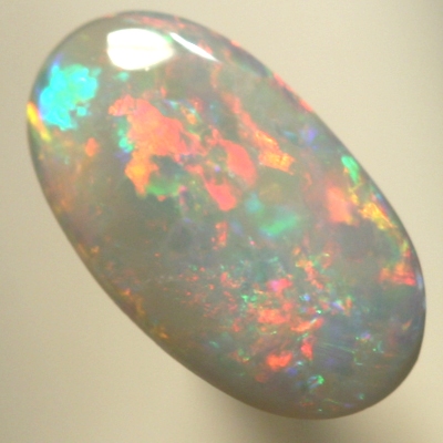 SOLID SEMI BLACK OPAL Full on colour, red and green sparkles